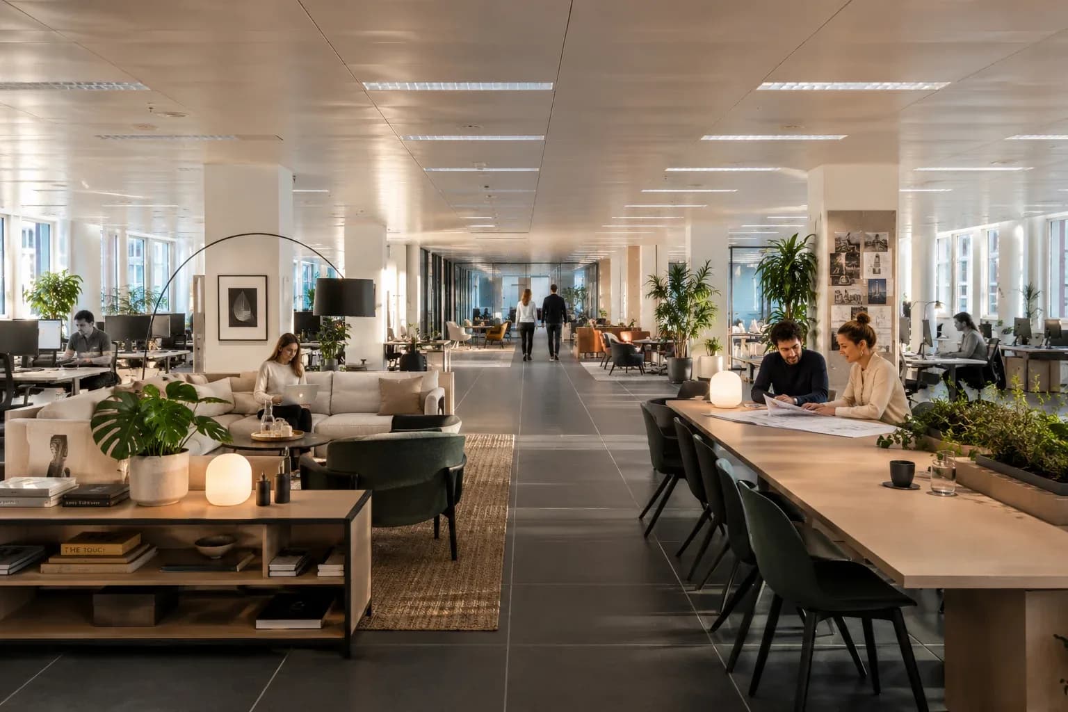 Offices with production & testing